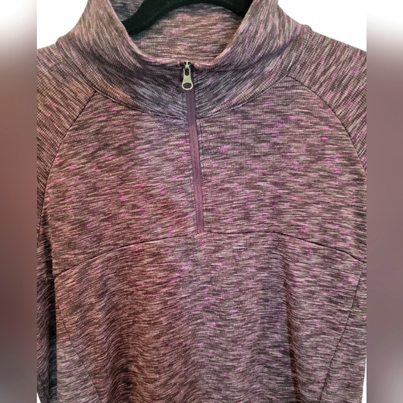 Columbia Outerspaced III 1/2 Zip Pullover Purple Black Women's Large - Picture 4 of 9